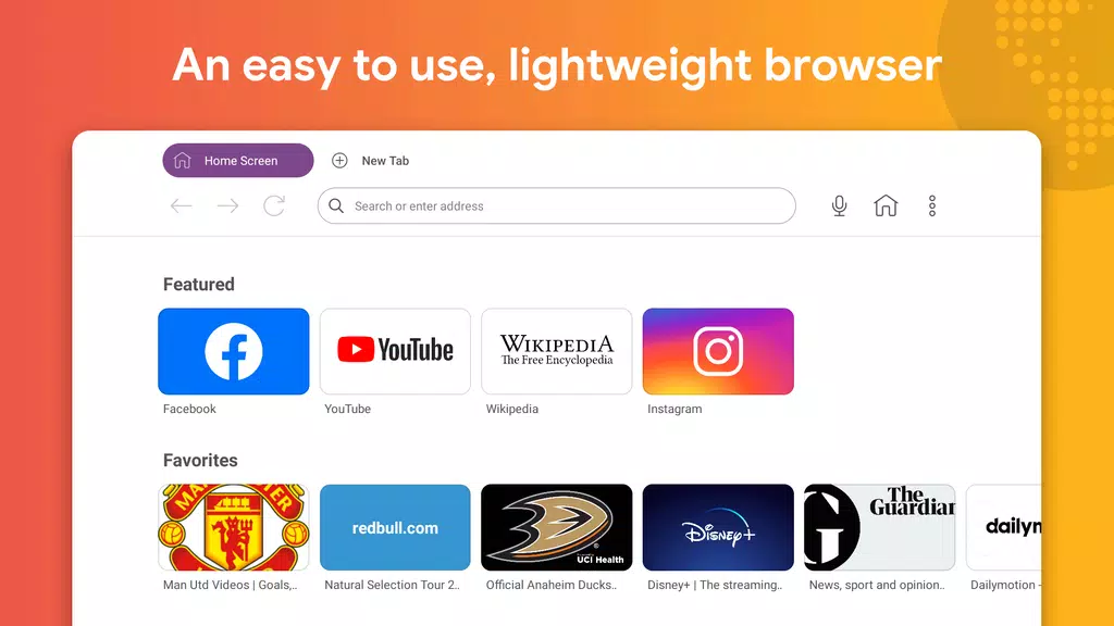 Internet Browser for Sony TV應用截圖第0張