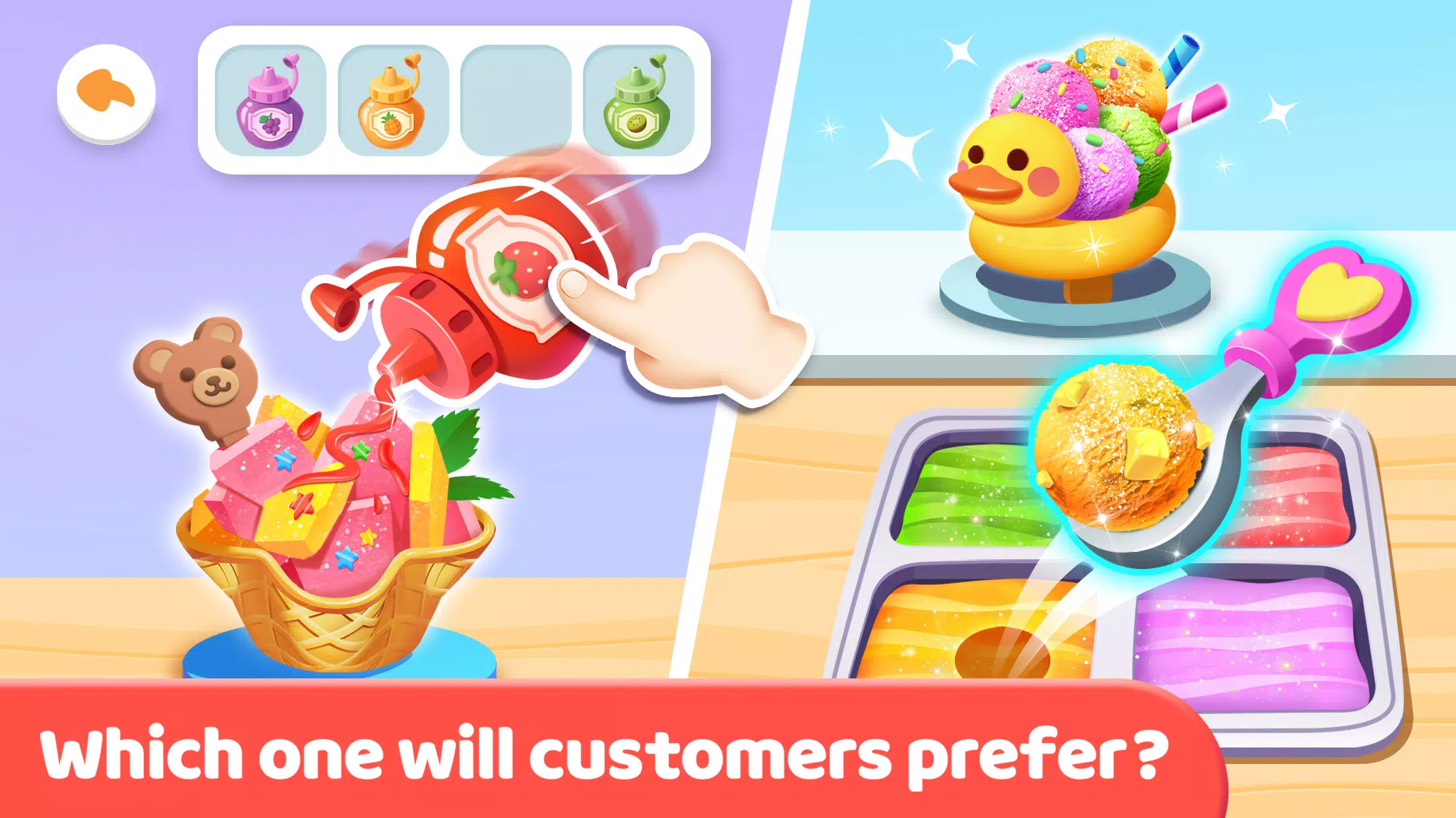 Little Panda's Ice Cream Stand Captura de pantalla 3