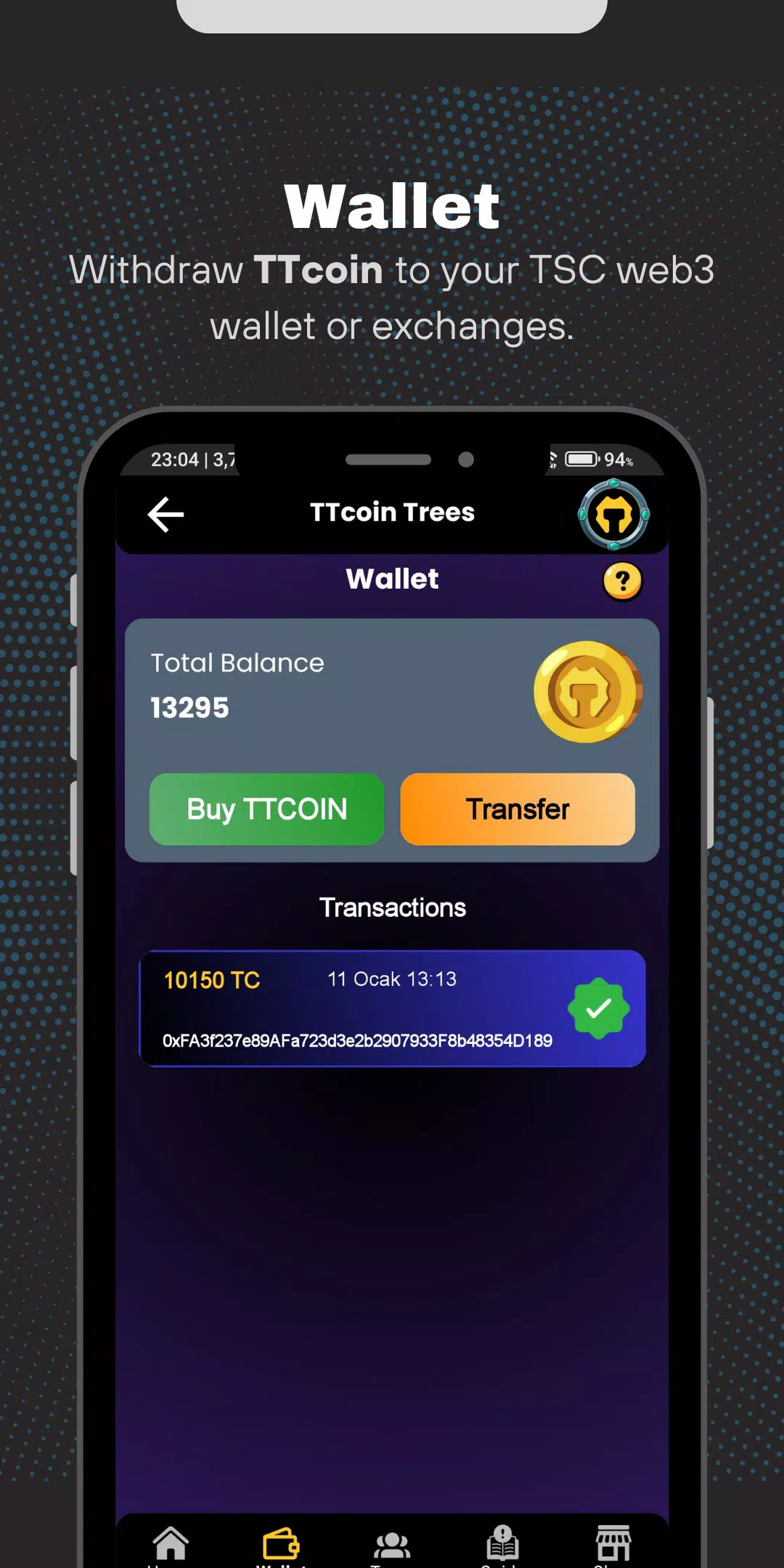 TTcoin Trees Screenshot 3