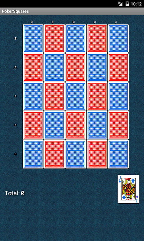 Poker Squares Capture d'écran 2