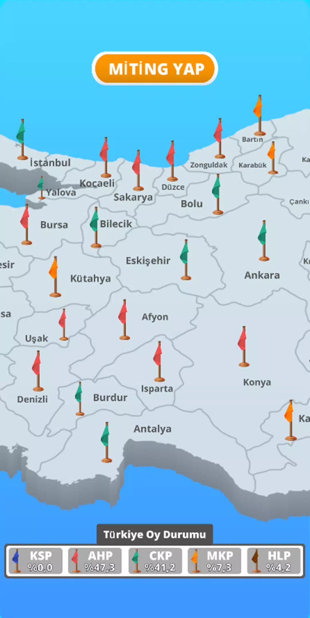 Seçim 2024 Oyunu : Belediye 스크린샷 3