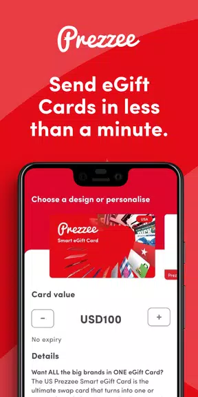 Prezzee eGift cards Zrzut ekranu 0