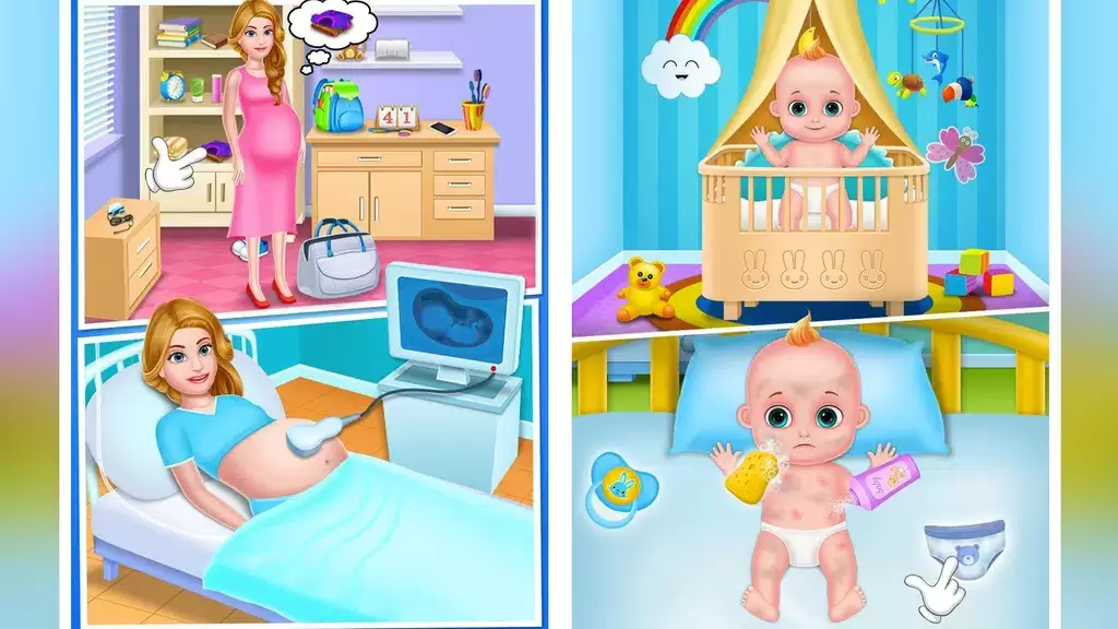 newborn babyshower party game 스크린샷 0