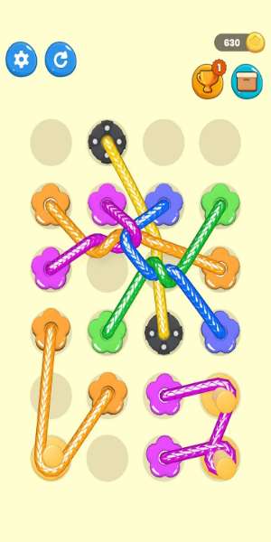 Tangled Line 3D: Knot Twisted<img src=