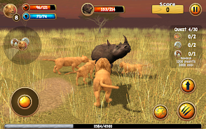 Wild Lion Simulator 3D应用截图第2张