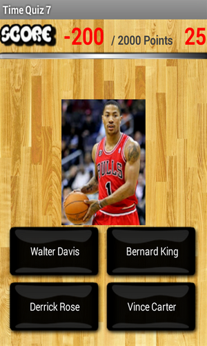 Basketball Players Quiz Screenshot 3