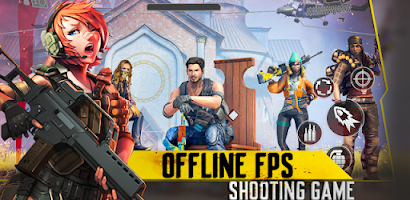 War Games Offline - Gun Games Screenshot 0