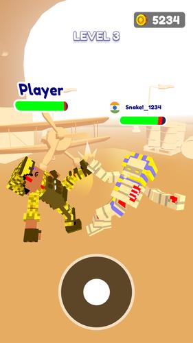 Block Ragdoll Fight Скриншот 1