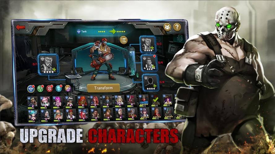 末日危機：喪屍來襲的末世戰爭掛機AFK RPG應用截圖第3張