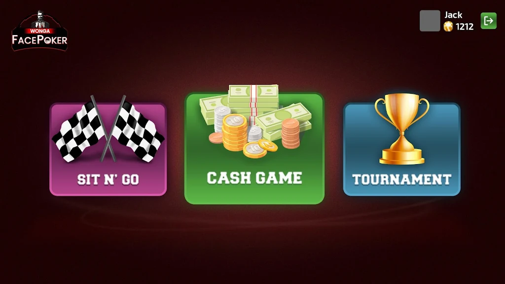 Wonga Face Poker ဖန်သားပြင်ဓာတ်ပုံ 1