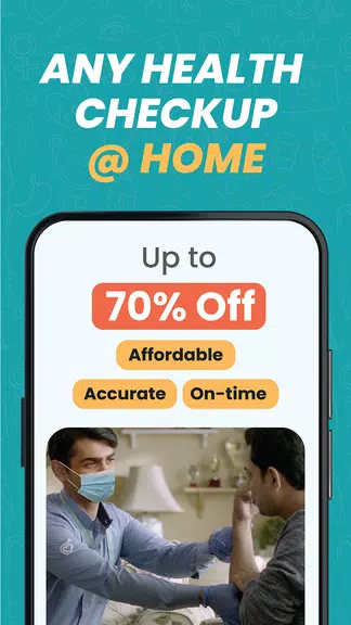Schermata Healthians -Full Body Checkup 0