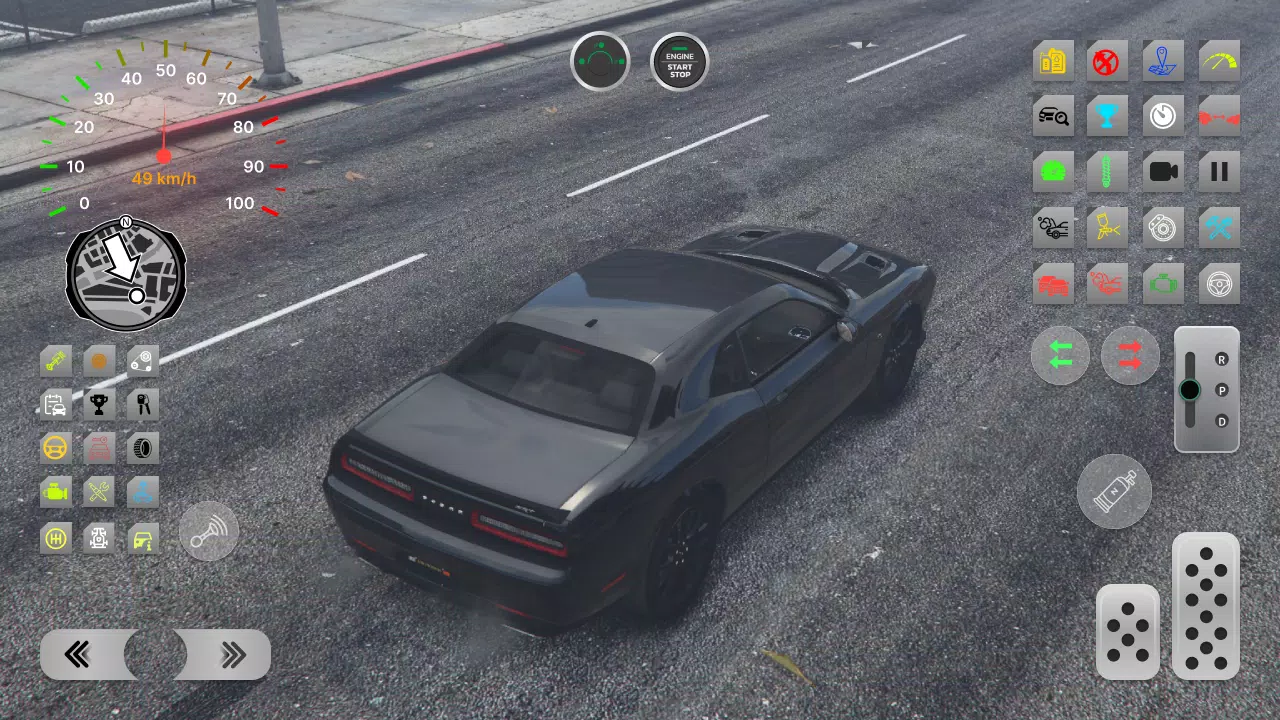 Dodge Demon Hellcat Simulator Captura de pantalla 2
