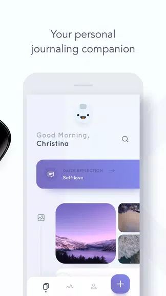 Reflectly: Mood Tracker Diary ภาพหน้าจอ 2