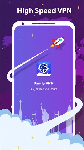 Candy VPN - Fast, Safe VPN Ảnh chụp màn hình 1