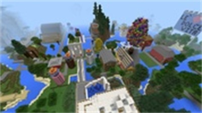 best village MCPE map Ekran Görüntüsü 2