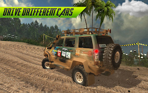 Offroad Jeep Driving Simulator Schermafbeelding 1