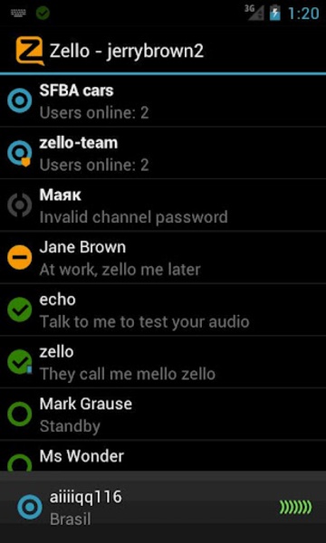 Zello PTT Walkie Talkie應用截圖第3張