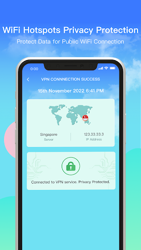 Crystal Proxy: Super VPN Proxy Capture d'écran 3