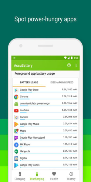 Accu​Battery ဖန်သားပြင်ဓာတ်ပုံ 2