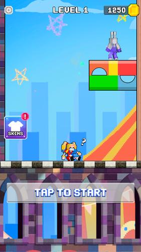 Rainbow Clown: Swing Monster Screenshot 1