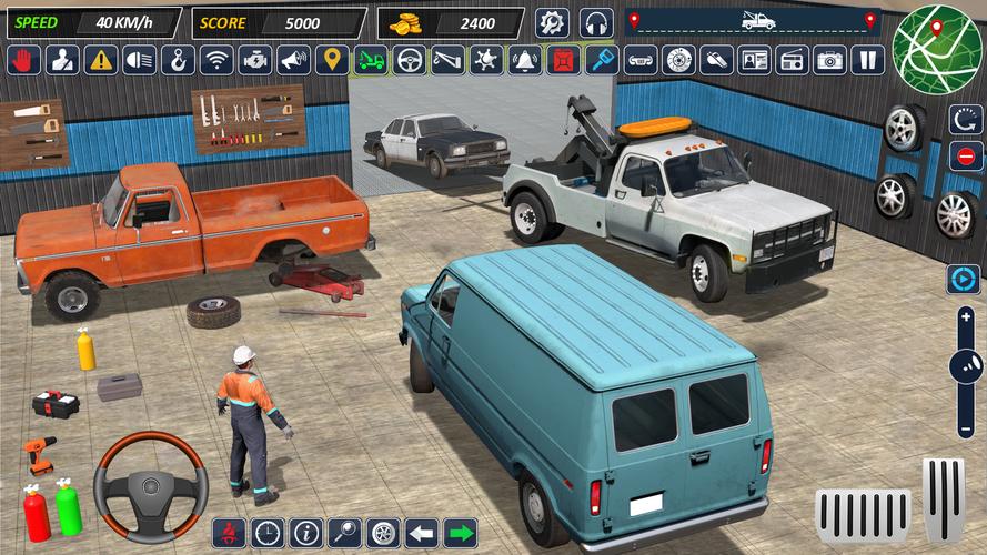 Tow Truck Driving: Truck Games ภาพหน้าจอ 1