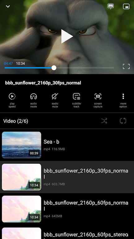 FX Player – Video All Formats Mod Tangkapan skrin 1