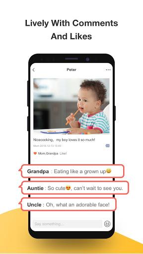 Growing-Baby Photo & Video Sharing, Family Album Capture d'écran 0