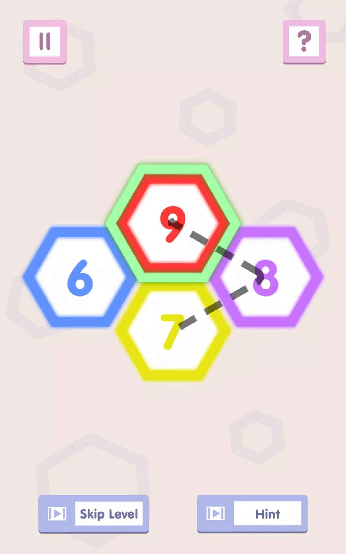 Number Path: Hexa Links Captura de tela 2