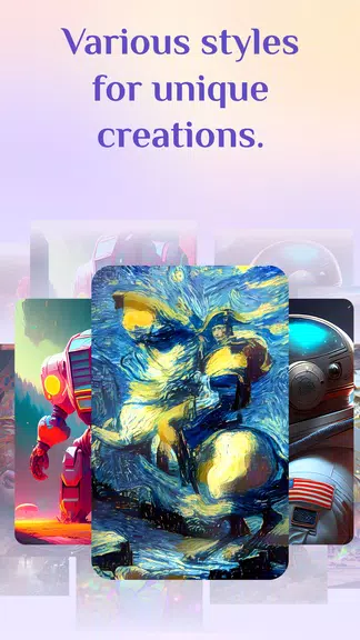 Dream AI Art Generator Wonder Tangkapan skrin 1