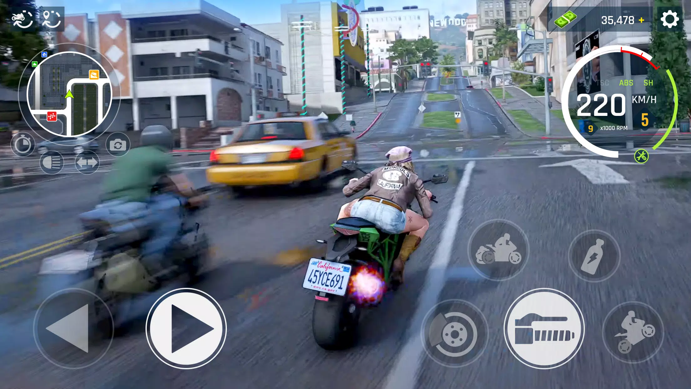 Real Moto Driving Screenshot 0