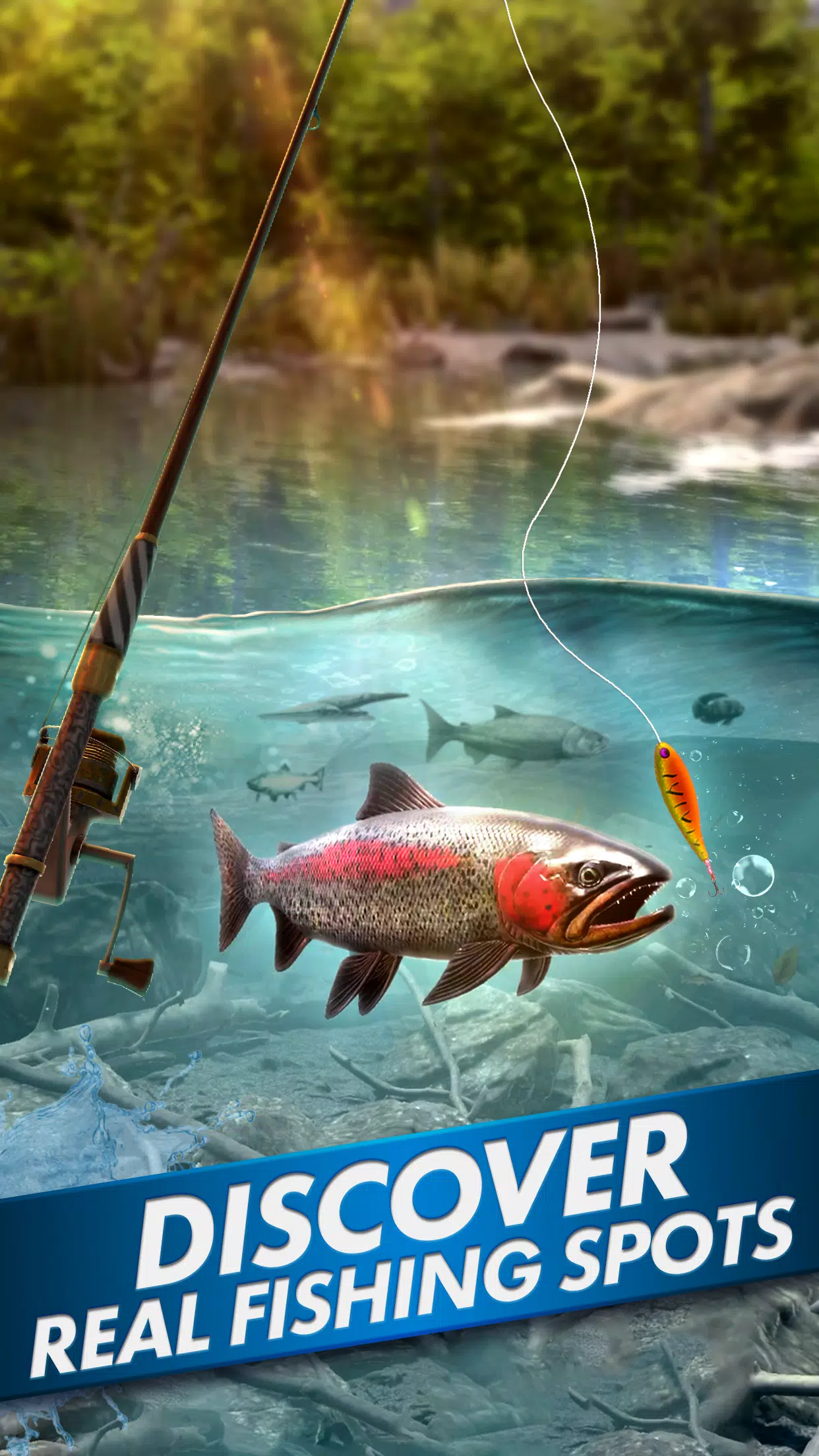 Ultimate Fishing! Fish Game Captura de pantalla 2