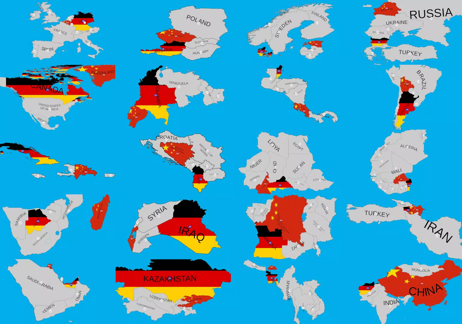 Schermata Country War 1