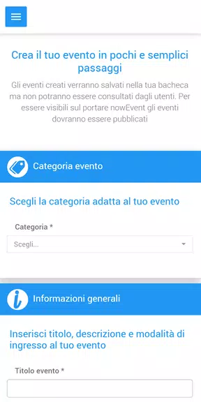 nowEvent - L'app a misura di evento স্ক্রিনশট 3