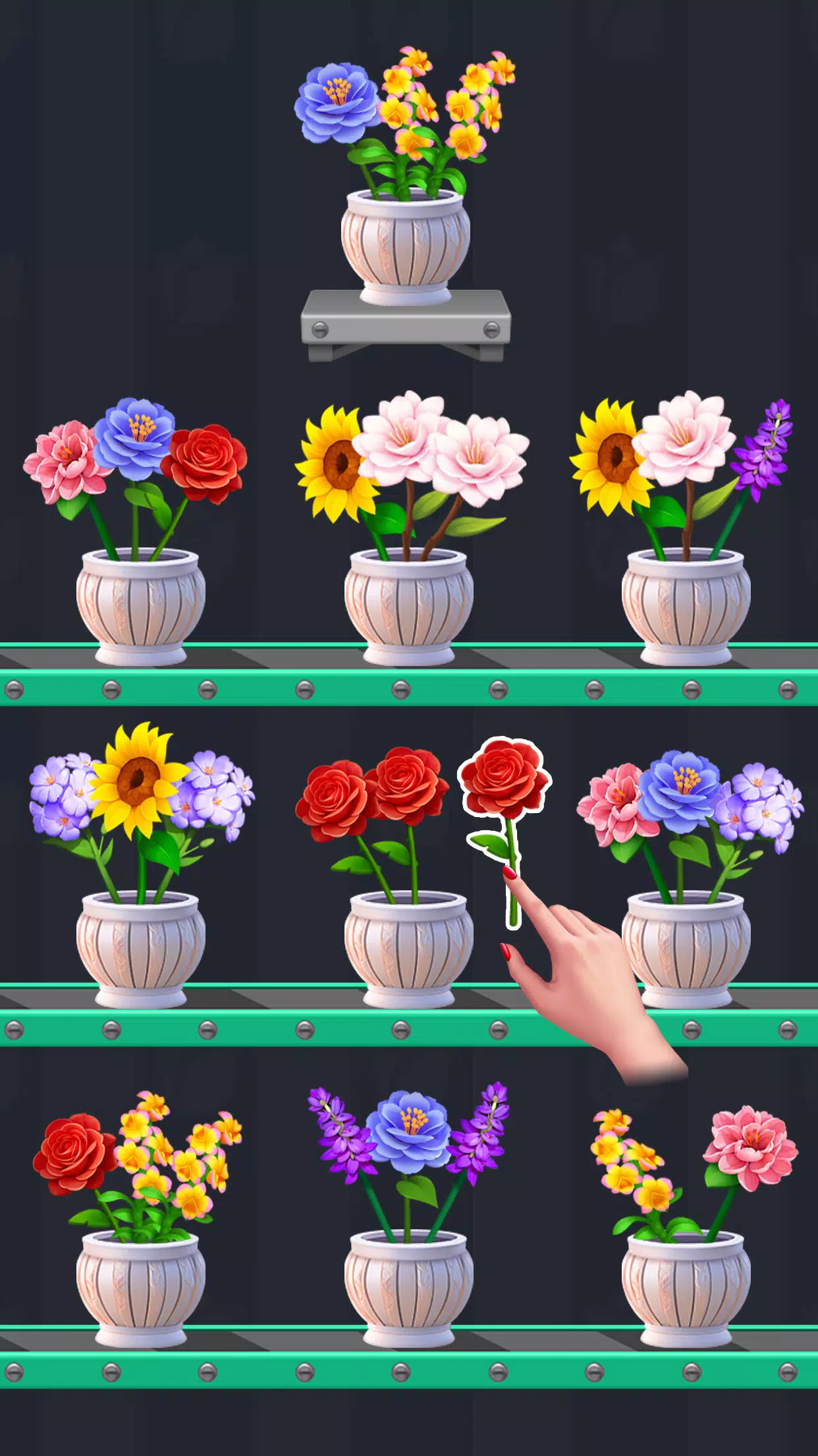 Blossom Sort® - Flower Games Скриншот 1