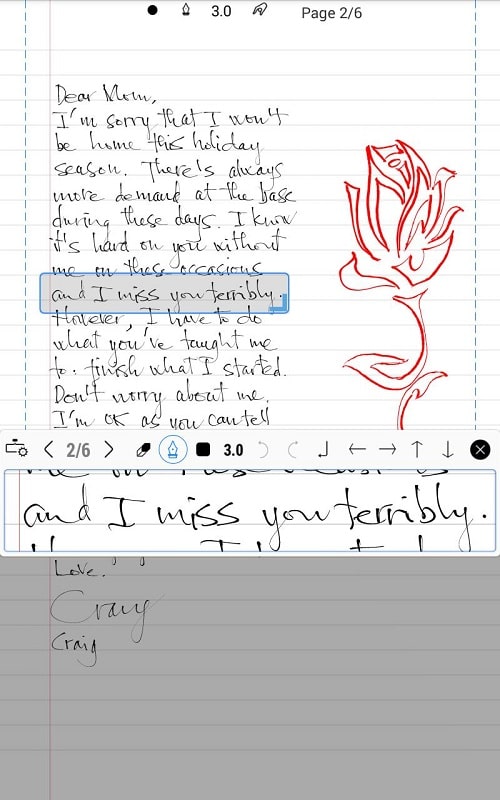 INKredible - Handwriting Note Скриншот 2