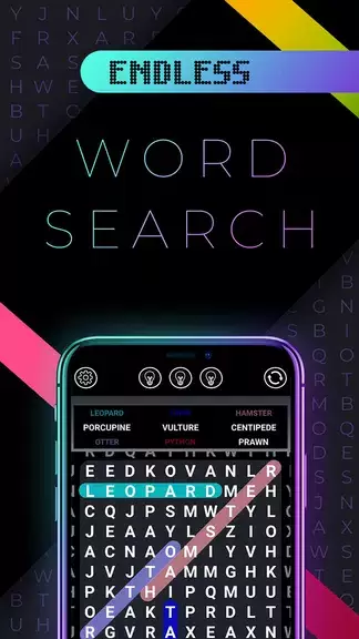 Endless Word Search ဖန်သားပြင်ဓာတ်ပုံ 0