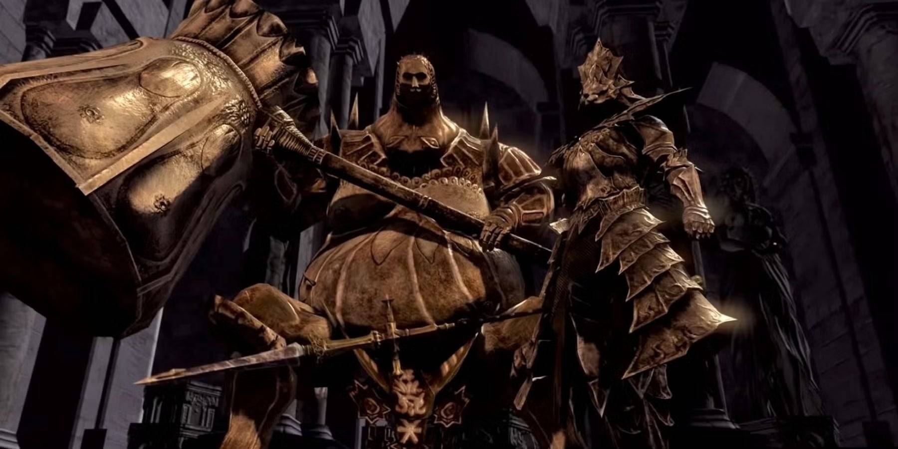 Убийца Дракона Орнштейн и палач Смоу (Dark Souls)