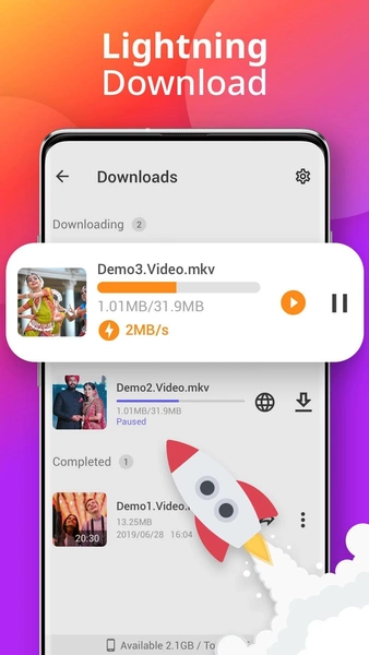 Downloader - Video Downloader Ekran Görüntüsü 2