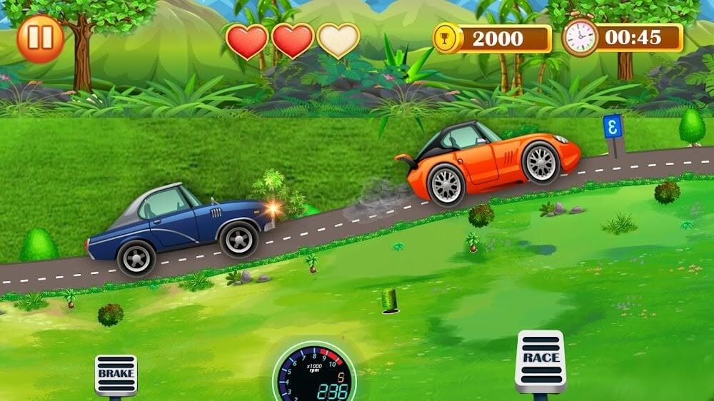 Hill Climb Car Racer-Car Game Screenshot 0