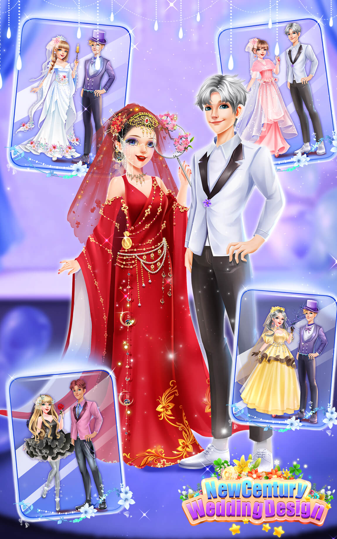 Century Wedding dressup Design Ekran Görüntüsü 0