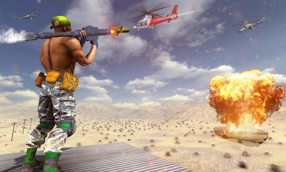 Fighter Jet: Airplane shooting Screenshot 1