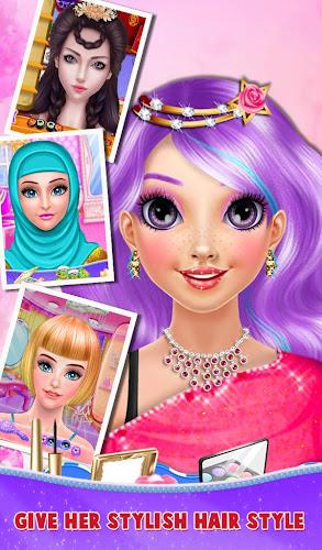 Princess Makeup Dressup Salon Capture d'écran 3