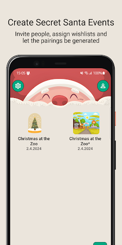 Secret Santa Helper App स्क्रीनशॉट 2