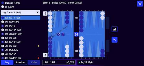 Backgammon Galaxy Ekran Görüntüsü 1