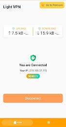 Schermata Light VPN - Fast, Secure VPN 3