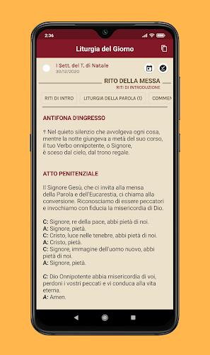 Liturgia del Giorno Captura de pantalla 2