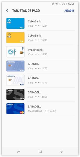 Samsung Wallet (Samsung Pay) Captura de tela 2