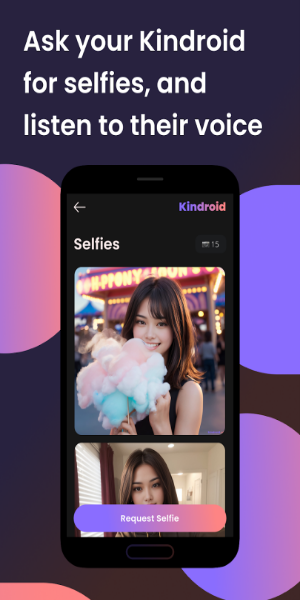 Kindroid: AI Companion Chat Capture d'écran 1