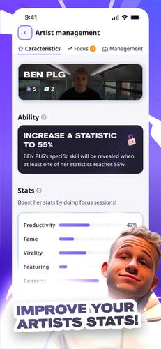 Rap Label Manager Game Скриншот 2