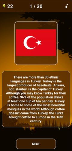 Geography Quiz - World Flags 1应用截图第3张